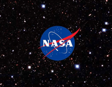 nasa logo in stars